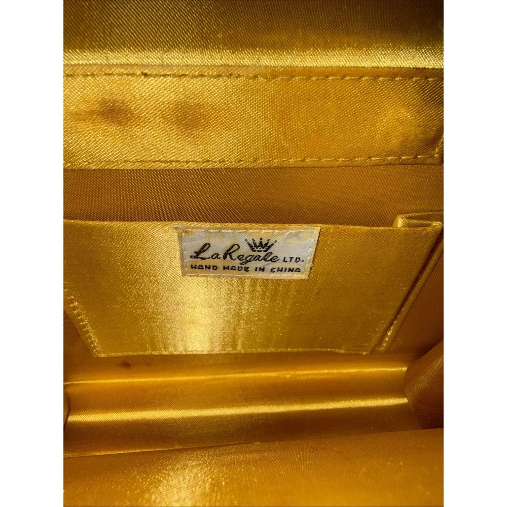 La Regale Ltd Vintage Gold Purse